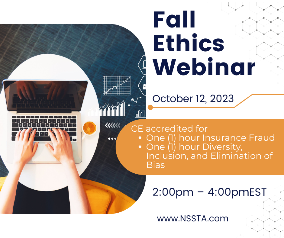 Fall Ethics Webinar